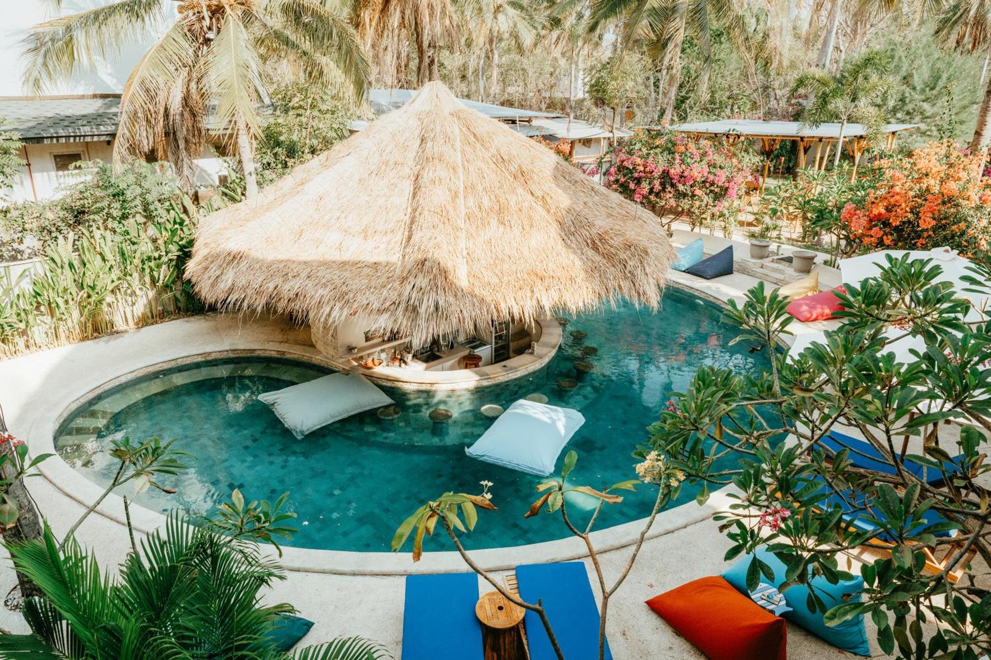 Coco Lemon Gili Resort Гили Траванган Экстерьер фото